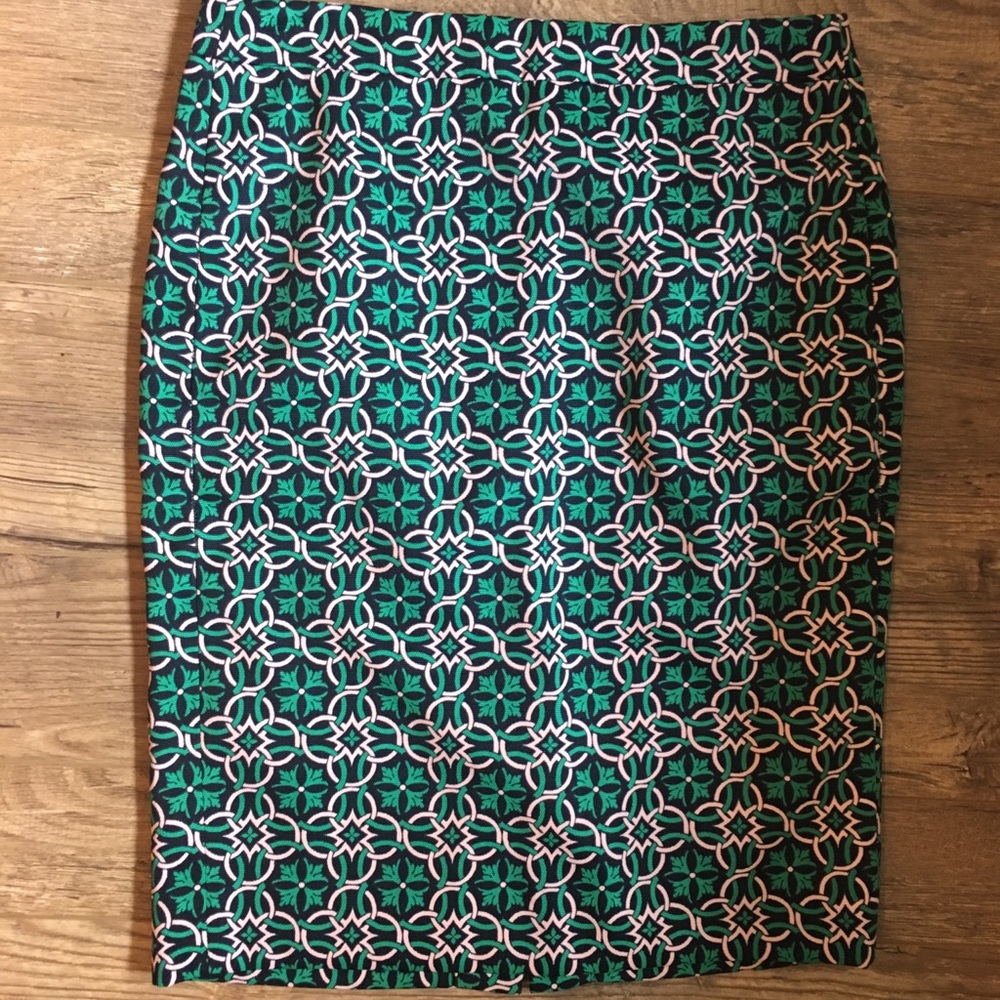 Jcrew pencil skirt size 2